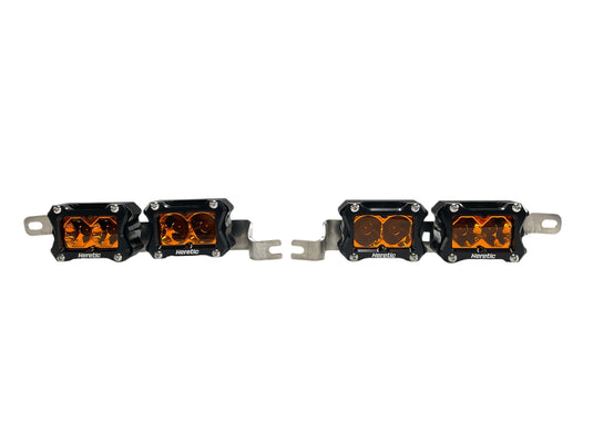 4th gen Toyota Tacoma (2024+) LED Fog Light Kit - Amber Lens (Low Power)