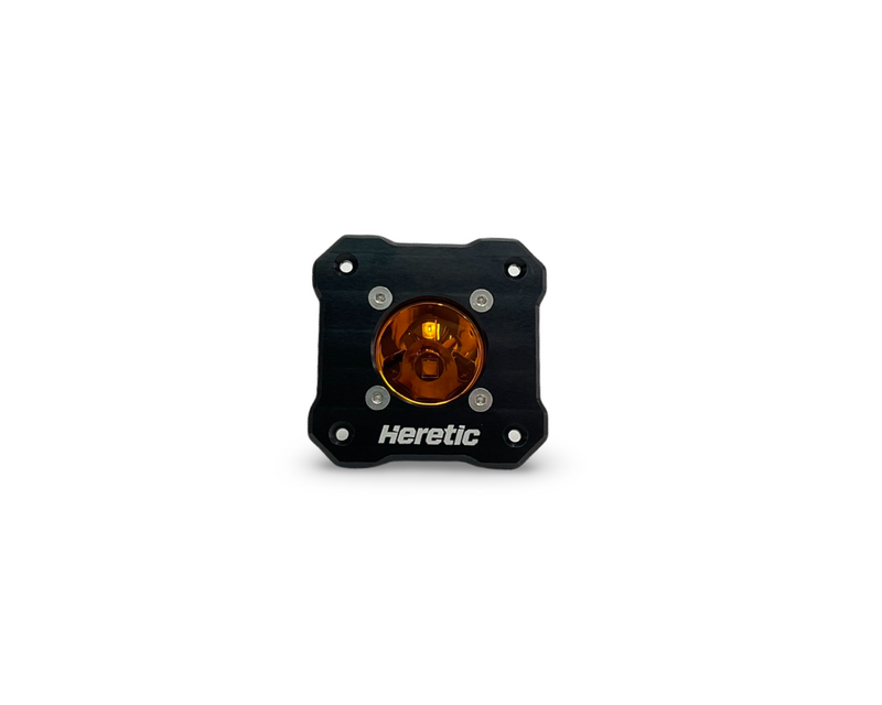 Load image into Gallery viewer, BA-1R Amber Flush Mount LED Pod Light Pair Pack
