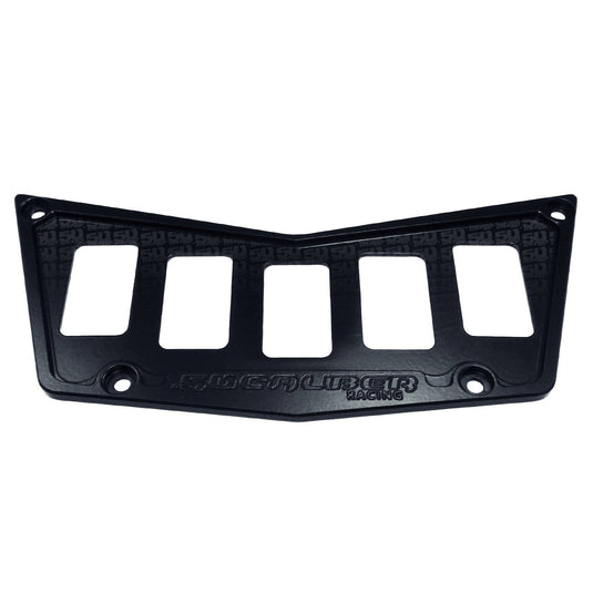 5 Switch Dash Panel Black