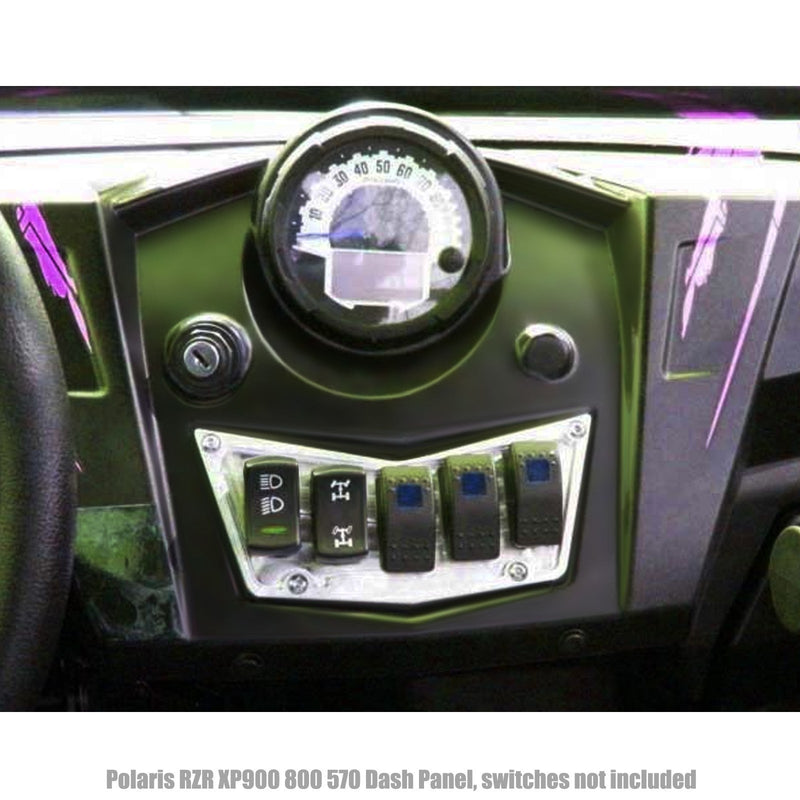 Load image into Gallery viewer, 5 Switch Dash Panel Black
