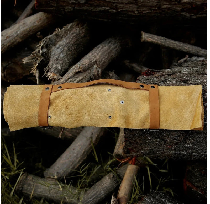 Load image into Gallery viewer, Here’s a fresh, seasonal rewrite with trending culinary keywords, SEO focus, and updated flow:  🔪 Product Title: Knife Sets for Kitchen – 13" Handmade Damascus Steel Chef Knife with Epoxy Resin Handle &amp; Leather Sheath
