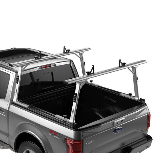 Thule TracRac SR Sliding Overhead Truck Rack - Compact (RACK ONLY/Req. SR Base Rails) - Silver