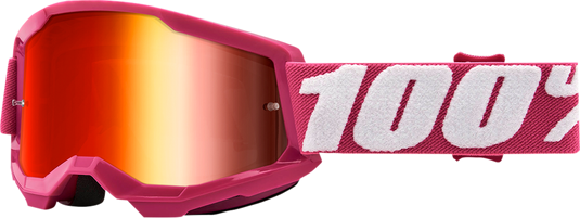 100% Youth Strata 2 Goggles - Fletcher - Red Mirror 50032-00006