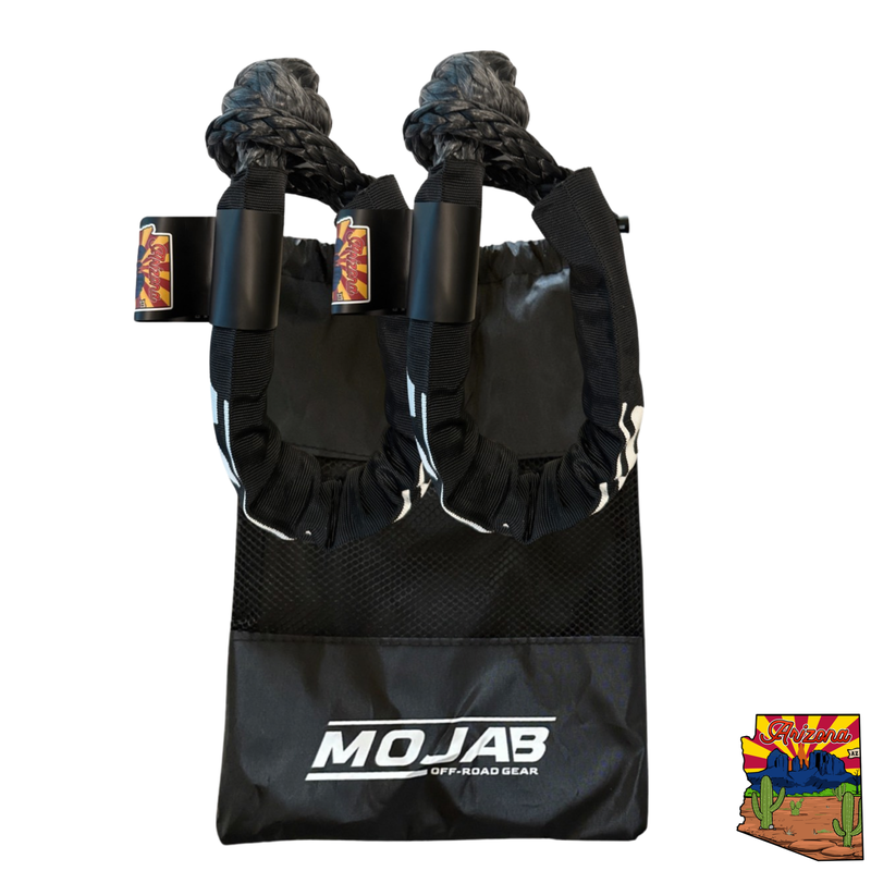 Load image into Gallery viewer, Soft Shackle 1/2&#39;&#39; x 22&#39;&#39; with sleeve and bag (Set of 2 Shackles) (Lifetime Warranty)
