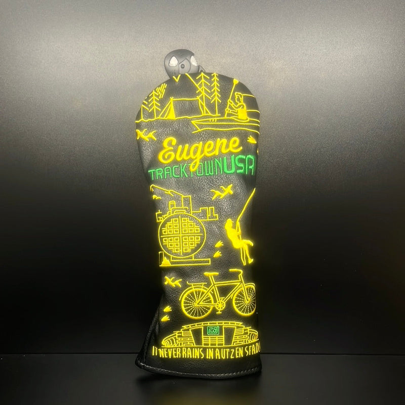 Load image into Gallery viewer, Eugene Track Town USA Headcover
