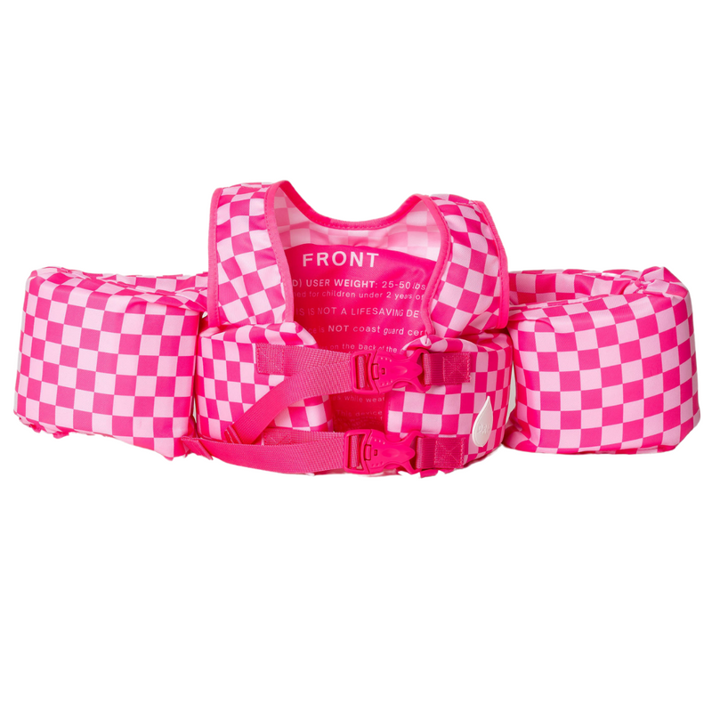 Load image into Gallery viewer, Pink Checkered Kids Float
