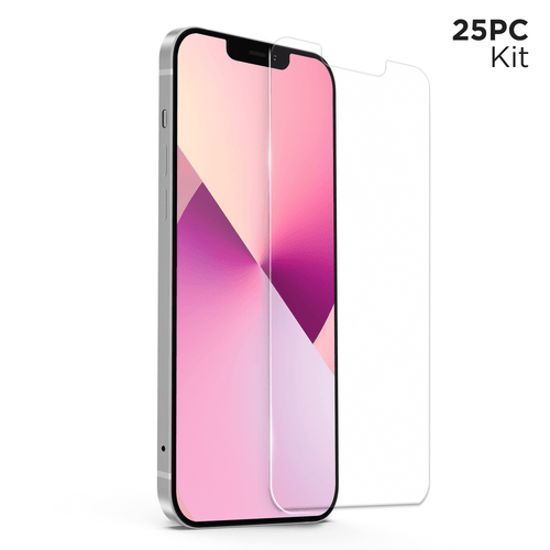 Naztech IntelliShield HD Tempered Glass 25pc Set for the iPhone 13 Mini