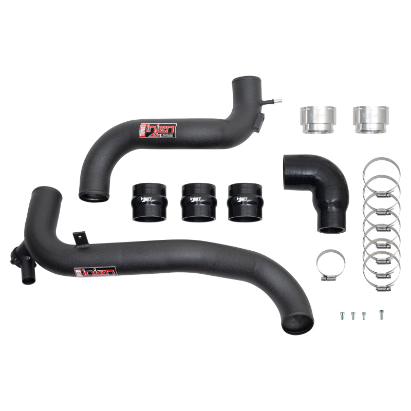 Load image into Gallery viewer, Injen 21-23 Ford Bronco L4-2.3L Turbo EcoBoost SES Intercooler Pipes Wrinkle Black
