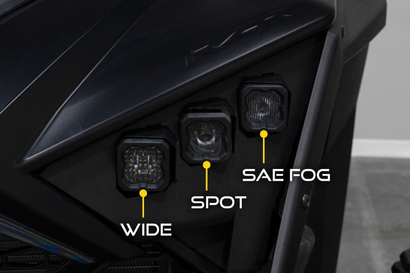 Load image into Gallery viewer, Diode Dynamics 20-Present Polaris RZR C1 Headlamp Kit Sport - White ABL (Pair)
