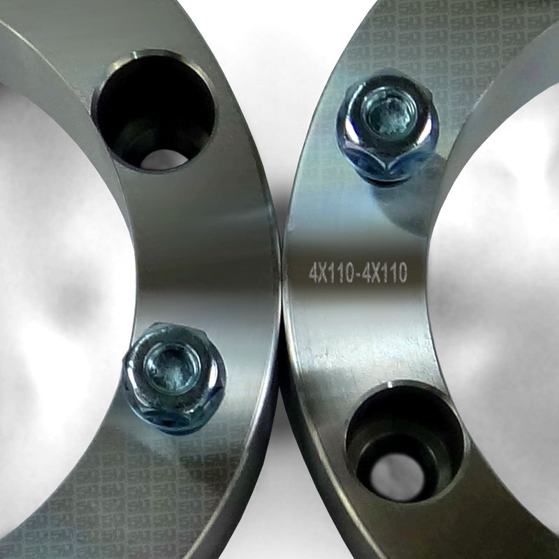 Load image into Gallery viewer, 4x110 Wheel Spacer 1" 10x1.25mm Stud
