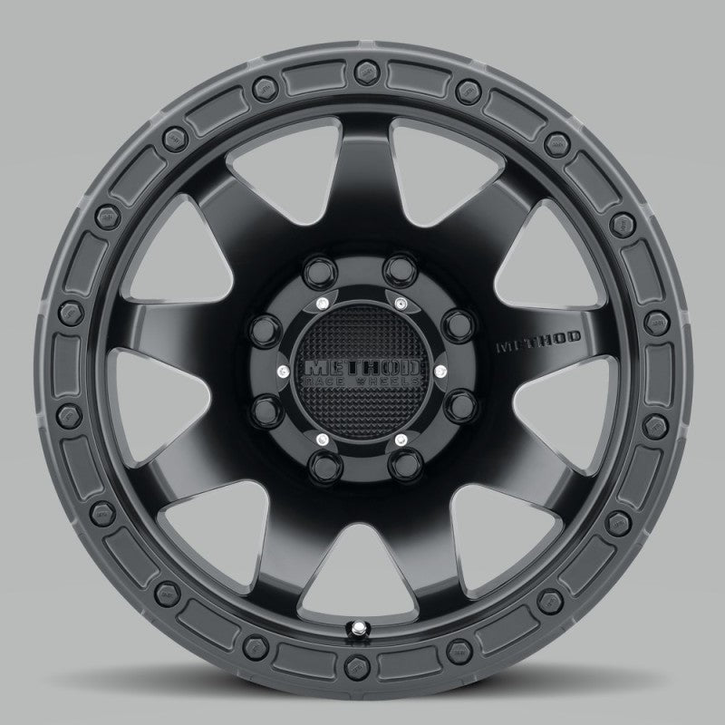 Load image into Gallery viewer, Method MR317 20x9 +18mm Offset 8x180 130.81mm CB Matte Black Wheel
