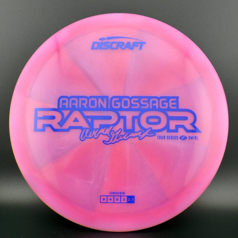 Load image into Gallery viewer, Z Swirl Raptor - Aaron Gossage 2025 Tour Series
