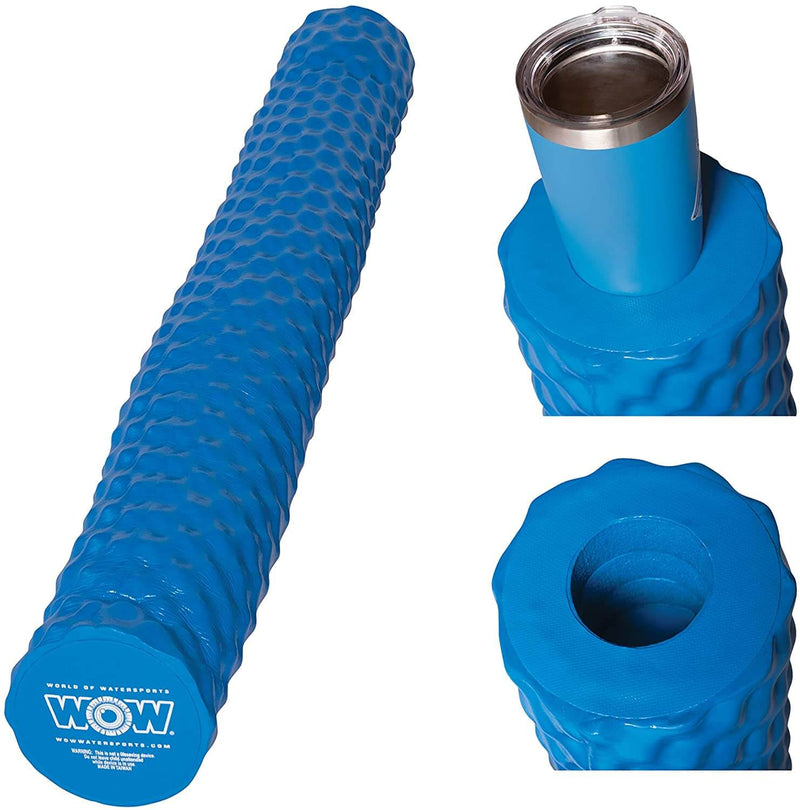 Load image into Gallery viewer, WOW Watersports Dipped Foam Pool Noodle 6.5" with Cup Holder
