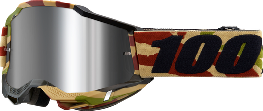 100% Accuri 2 Goggles - Mission - Silver Flash Mirror 50014-00021