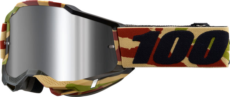 Load image into Gallery viewer, 100% Accuri 2 Goggles - Mission - Silver Flash Mirror 50014-00021
