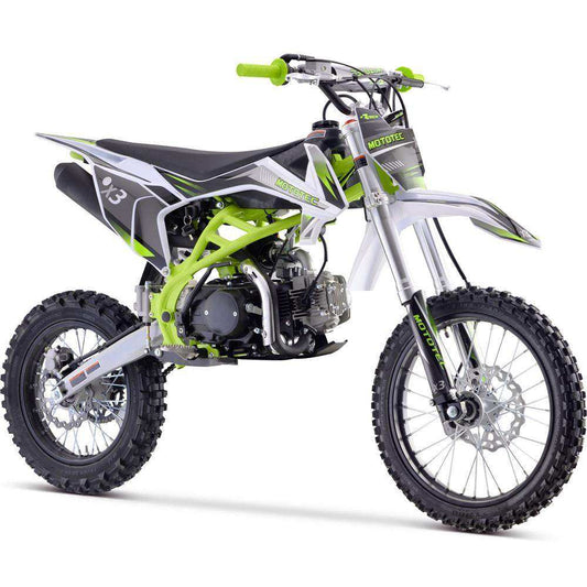 Mototec X3 125cc 4-stroke Gas Dirt Bike Green - Skoutley Outdoors LLC