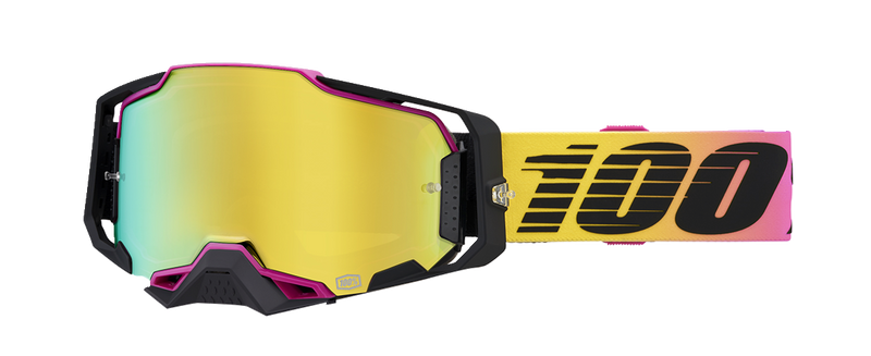 Load image into Gallery viewer, 100% Armega Goggles - 91 - Gold Mirror 50005-00015
