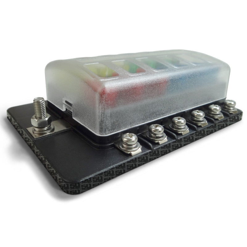 Load image into Gallery viewer, 12 Way Standard LED Circuit Screw Fuse Block
