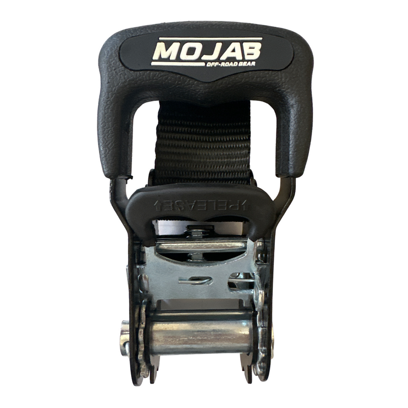 Load image into Gallery viewer, 1.6&quot; x 15&#39; Ratchet Tie-Down Set  (Pack of 4) , Closed Hook (Lifetime Warranty)
