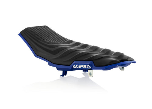 Acerbis 21-23 Fantic XEF/ 18-24 Yamaha YZ250F/FX/ YZ450F/FX/ WR450F/ WR250F X-Seat Soft - Black/Blu 2686581004