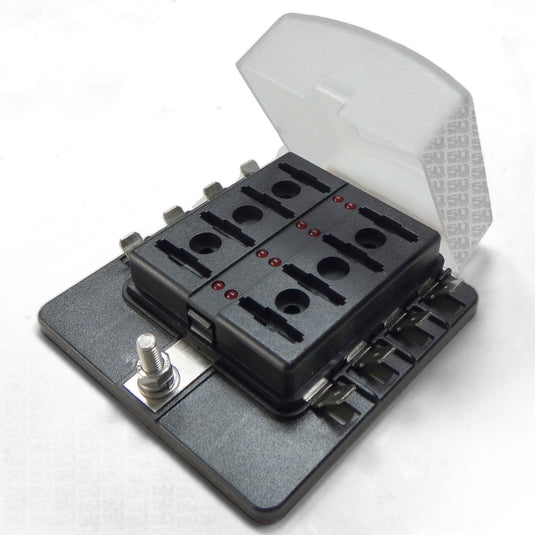 8 Way Standard LED Circuit Blade Fuse Box