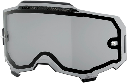 100% Armega Dual Lens - Vented - Smoke 59052-00002