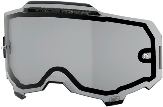 100% Armega Dual Lens - Vented - Smoke 59052-00002