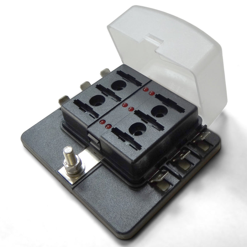 Load image into Gallery viewer, 12v 6 Piece Fuse power block aka power panel
