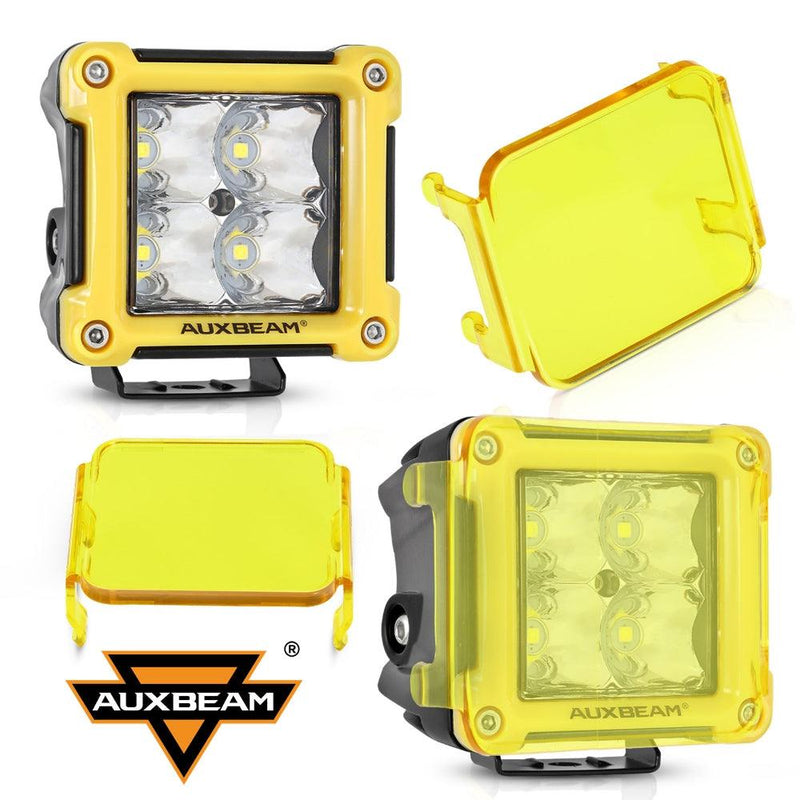 Load image into Gallery viewer, 3&quot; 40W LED Pods Light Spot/Flood Multicolor frame with wiring harness for JEEP
