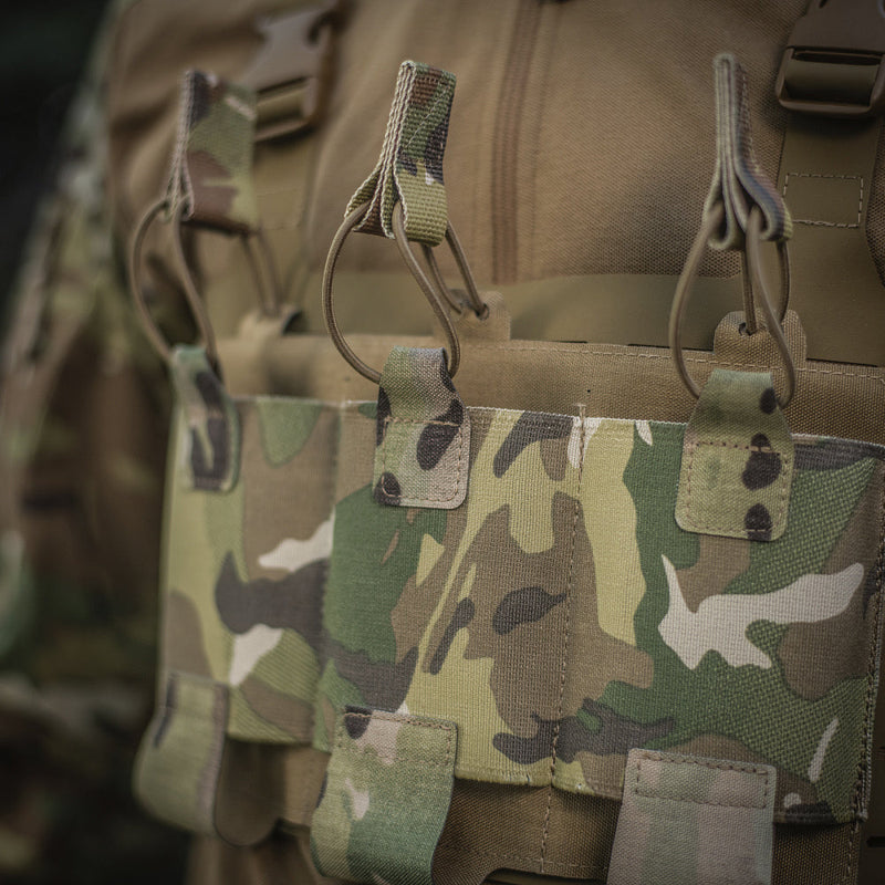 Load image into Gallery viewer, M-Tac Elastic Triple Mag Pouch Elite Laser Cut
