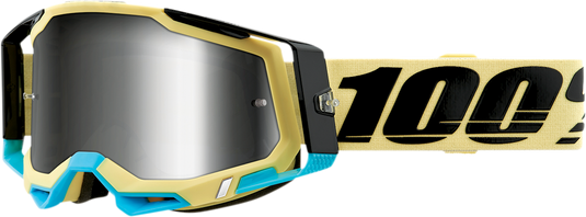 100% Racecraft 2 Goggles - Airblast - Silver Mirror 50121-252-11