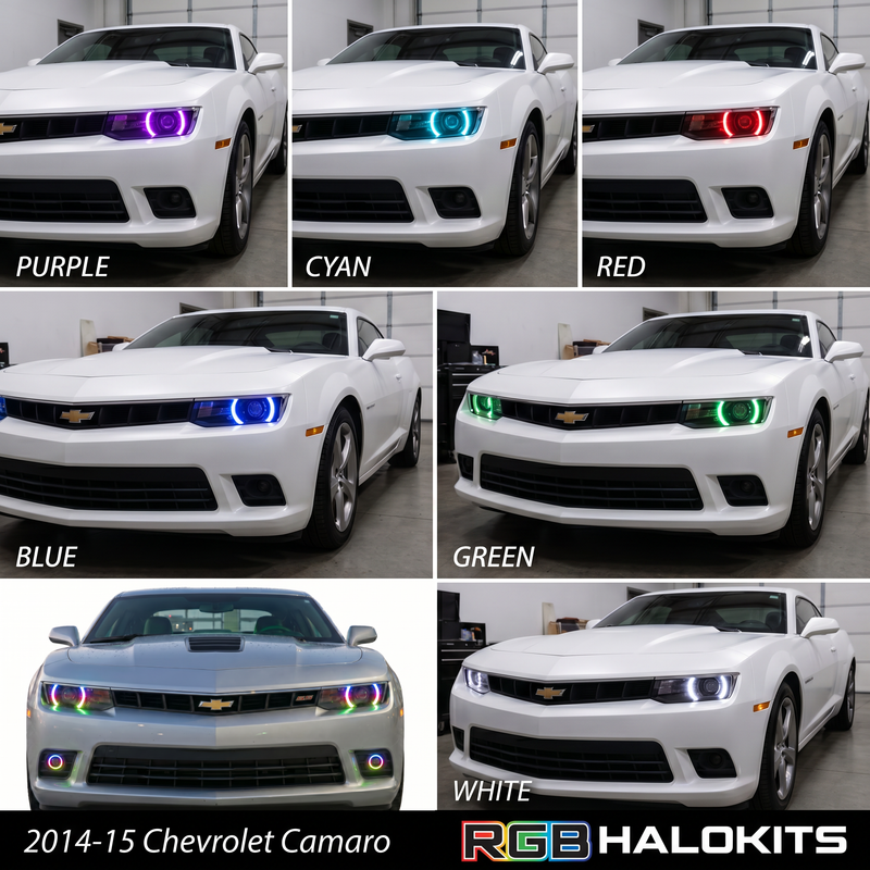 Load image into Gallery viewer, Chevrolet Camaro RS/SS Multicolor DRL Boards (2014-2015)
