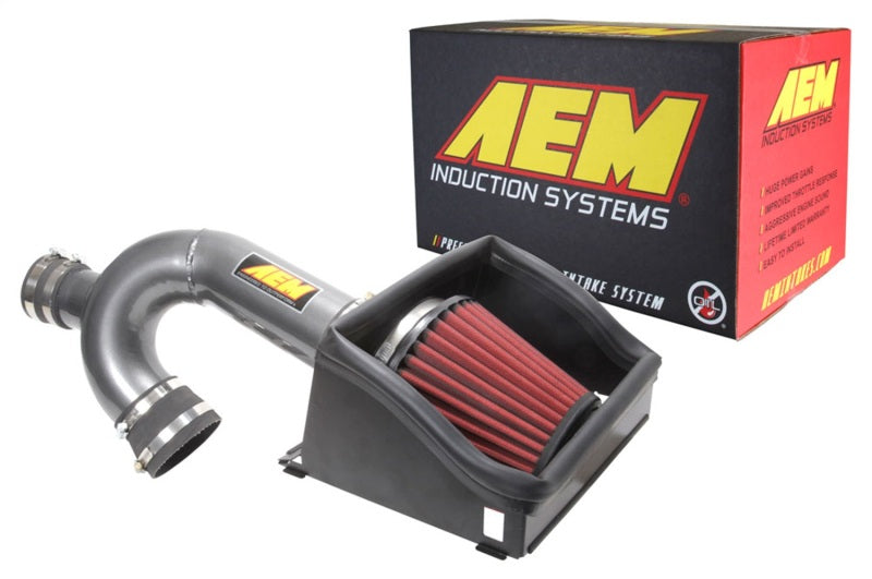 Load image into Gallery viewer, AEM Induction AEM 17-18 Ford F-150 3.5L V6 F/I Gunmetal Gray Cold Air Intake 21-8130DC

