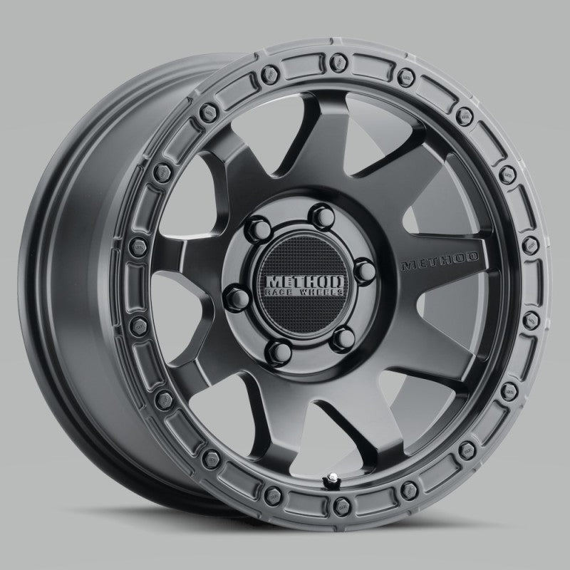 Load image into Gallery viewer, Method MR317 18x9 +18mm Offset 6x135 87mm CB Matte Black Wheel
