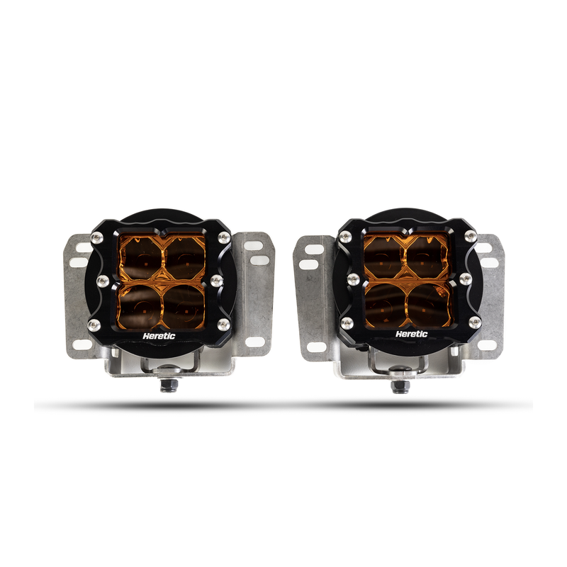 Load image into Gallery viewer, Jeep Gladiator Rubicon LED Fog Light Kit (2018+) - Plastic Bumper
