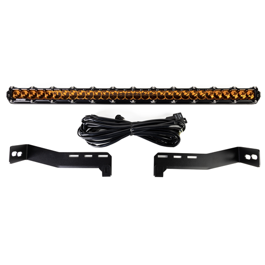 Toyota 4Runner - Behind The Grille - 30 Inch Light Bar - Amber Lens
