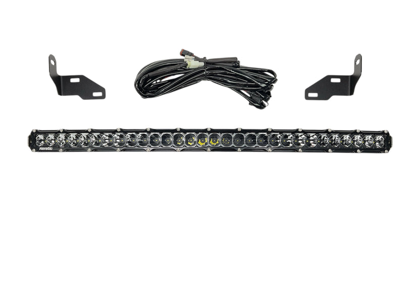 Load image into Gallery viewer, F-250 &amp; 350 Super Duty 30" Curved Bumper Light Bar Kit 2023+
