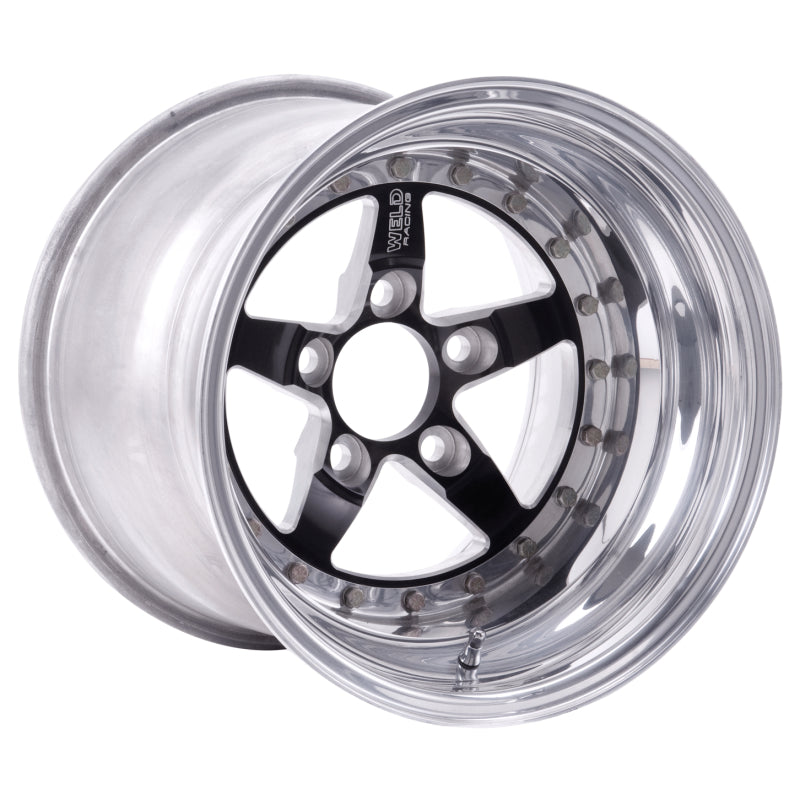 Load image into Gallery viewer, Weld Weldstar 15x9 / 5x4.75 BP / 5.5in. BS Black Wheel - Non-Beadlock
