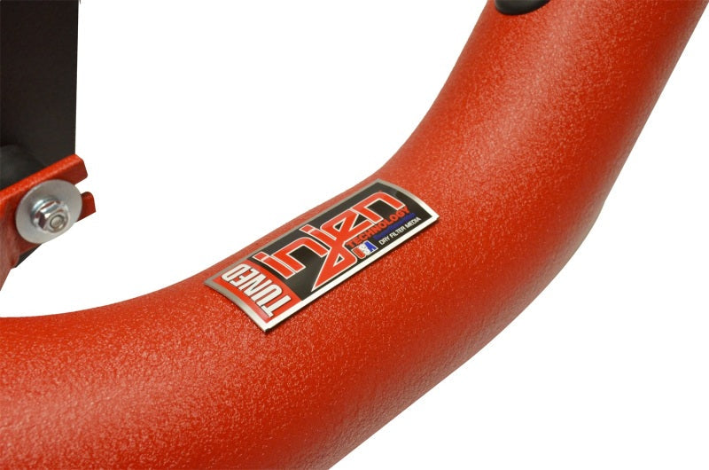 Load image into Gallery viewer, Injen 2015-2017 Polaris Slingshot 2.4L 4 Cyl Wrinkle Red Short Ram Intake w/ Heat Shield
