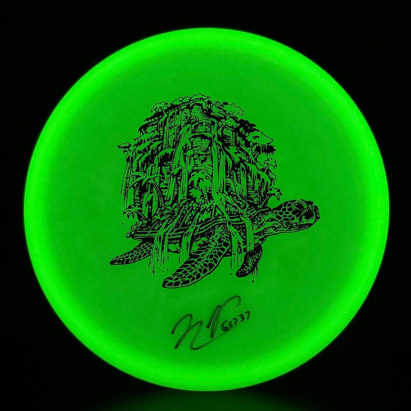 Load image into Gallery viewer, Glow C-Line MD4 *Signed* - Nate Perkins Turtle by Manny Trujillo
