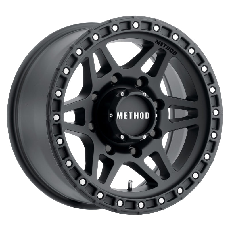 Load image into Gallery viewer, Method MR312 18x9 +18mm Offset 8x6.5 130.81mm CB Matte Black Wheel
