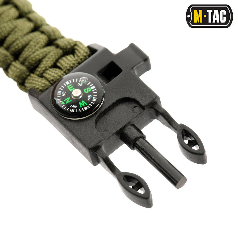 Load image into Gallery viewer, M-Tac Paracord Bracelet - Survival Kit
