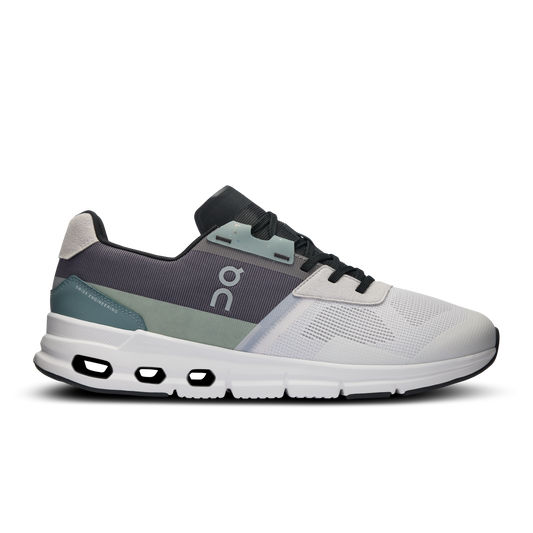 Men's On Cloudrift, White/Asphalt, 11 D Medium - Skoutley Outdoors LLC