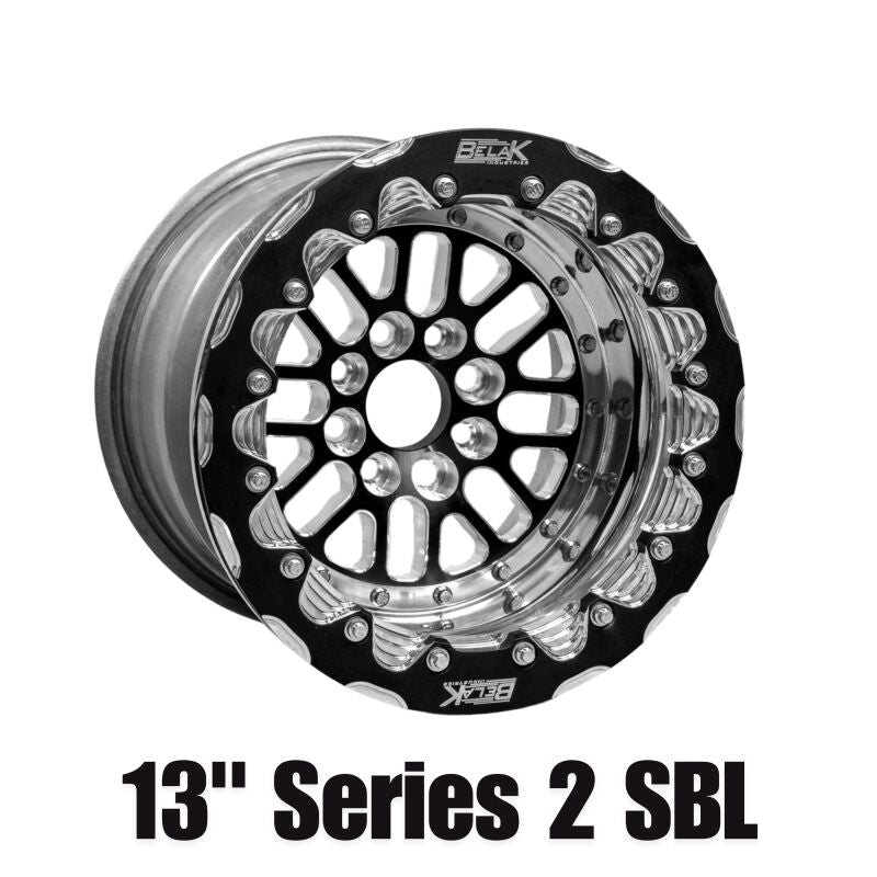 Load image into Gallery viewer, Belak 13x10 / 5in BS / 4x100 BP / High Pad / Series 2 Wheel - Single Beadlock
