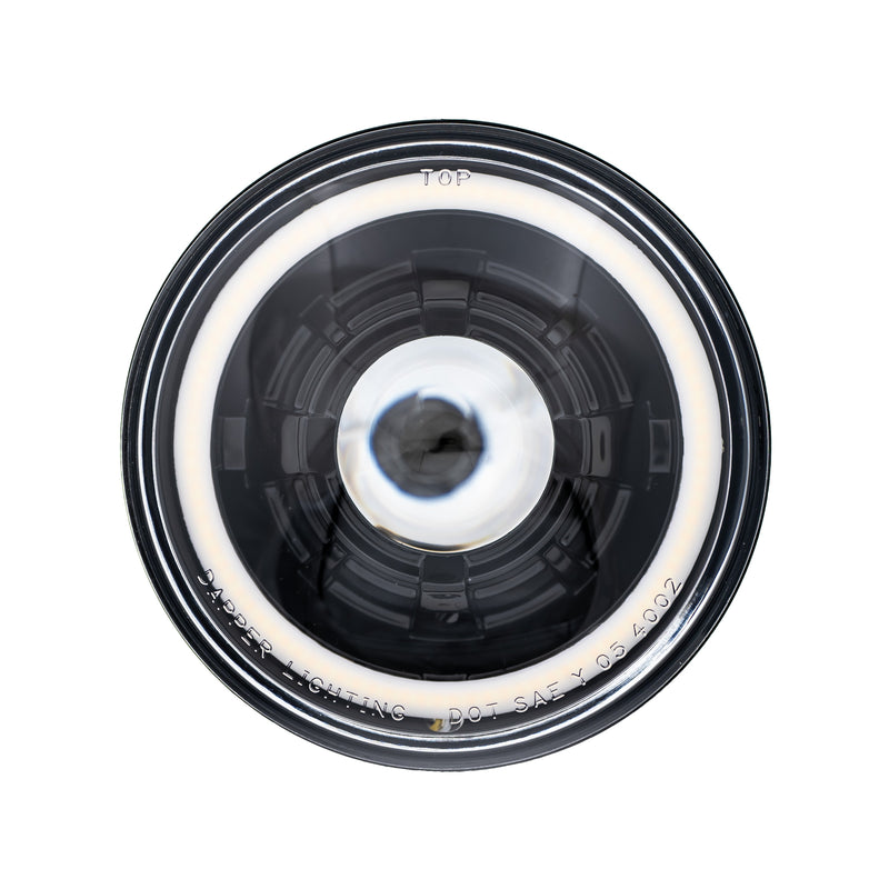 Load image into Gallery viewer, High/Low Beam Black 30W LED 575 with HDR Switchback Halo
