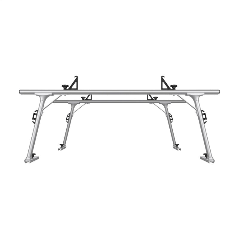 Load image into Gallery viewer, Thule TracRac SR Sliding Overhead Truck Rack - Compact (RACK ONLY/Req. SR Base Rails) - Silver

