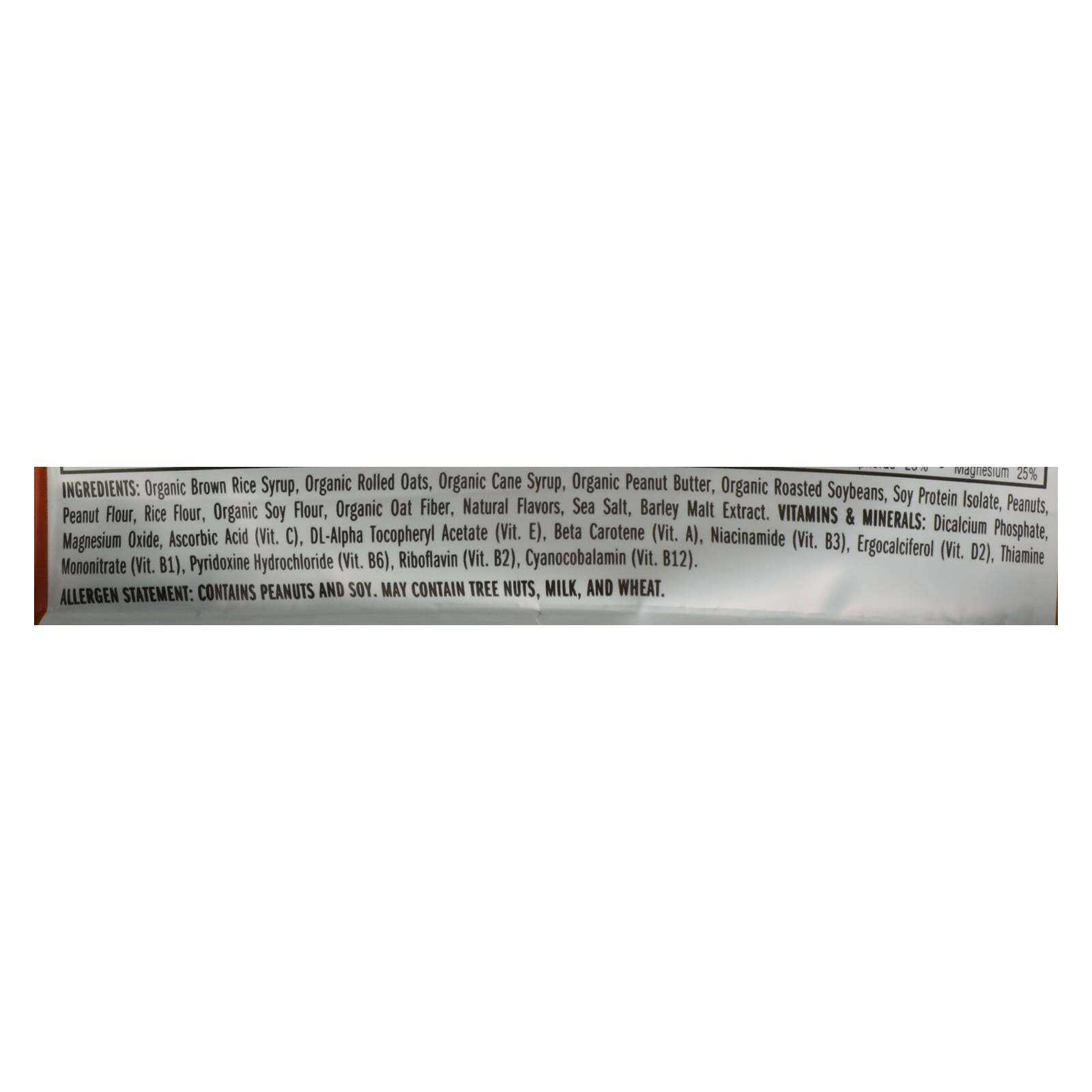 Clif Bar - Organic Crunch Peanut Butter - Case Of 12 - 2.4 Oz - Skoutley Outdoors LLC