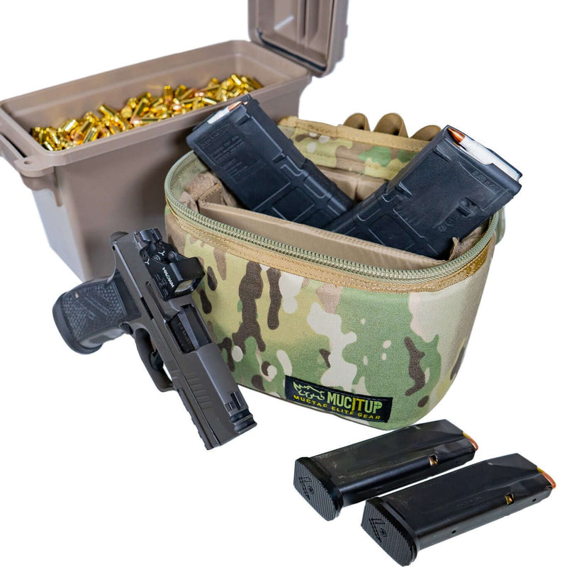 Load image into Gallery viewer, MUCITUP MUCTAC Ammo Dump Bag 1000D Nylon Multiuse Case with Mag &amp; Gear Storage
