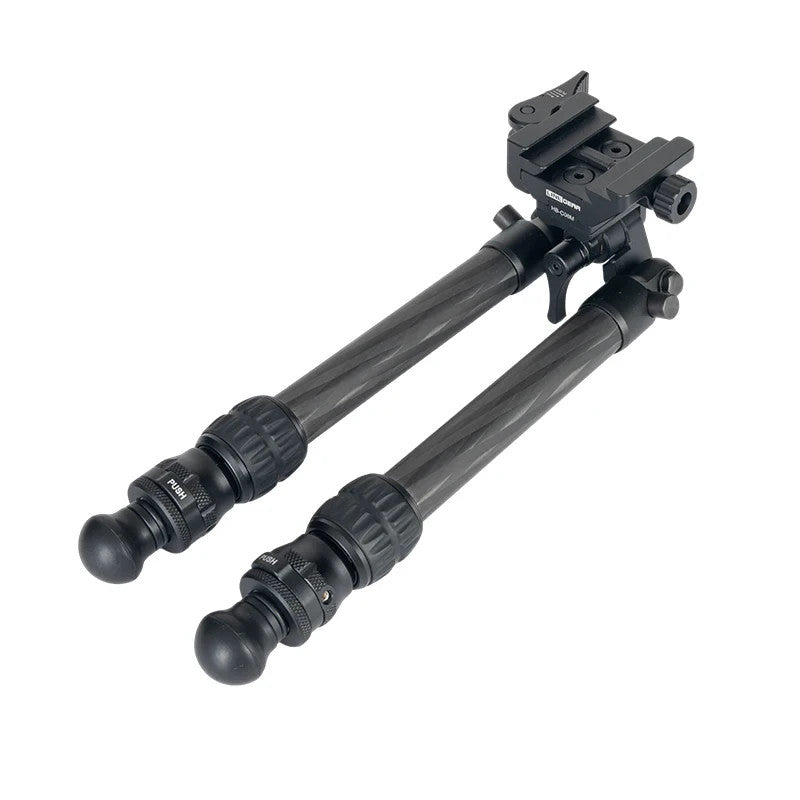 Load image into Gallery viewer, Linkogear HB-C06M Carbon Fiber Bipod 7.5"-25.9" Arca &amp; Picatinny

