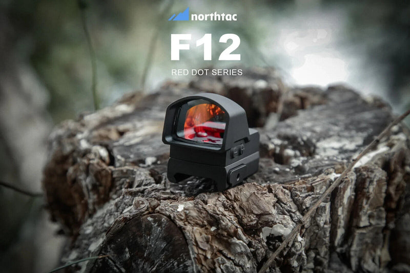 Load image into Gallery viewer, Ronnin F12, 2 MOA Micro Red Dot – RMR Footprint, Shake N’ Wake, IP67
